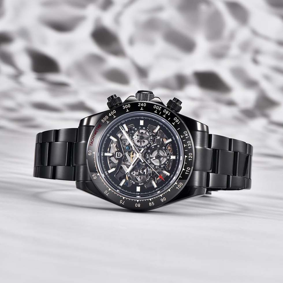 large Часы мужские Pagani Design PD-1777 Black 1